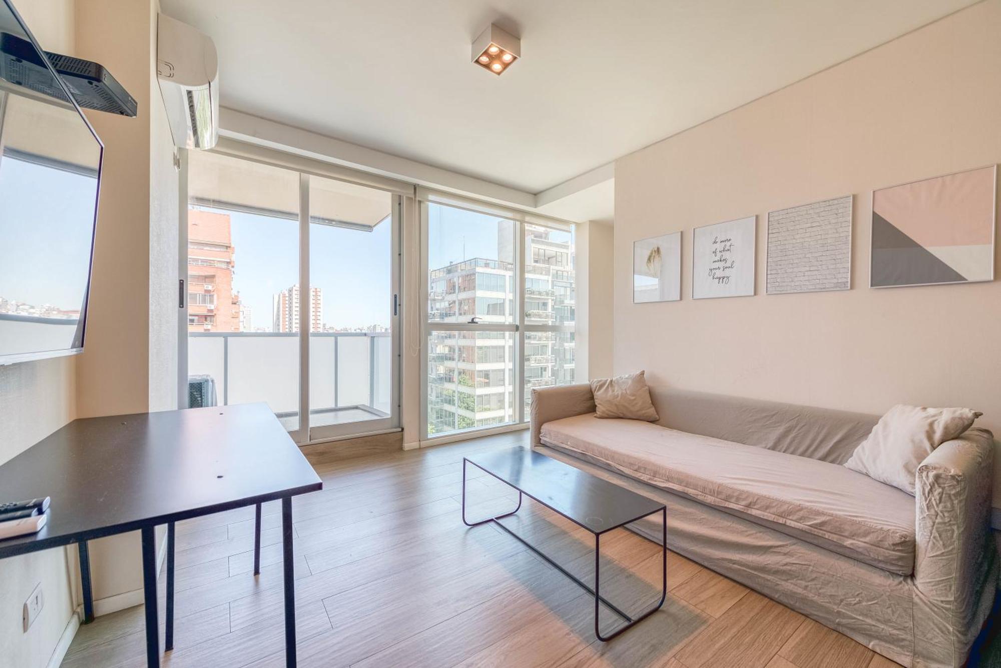 Apartamento Dos Ambientes Deluxe En Be Libertador Con Vista Inigualable