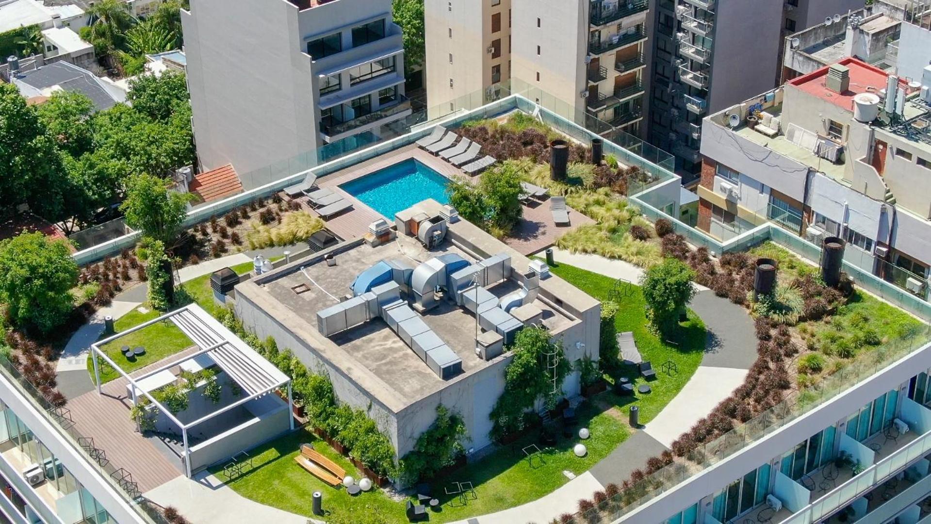 Dos Ambientes Deluxe En Be Libertador Con Vista Inigualable Apartamento Buenos Aires